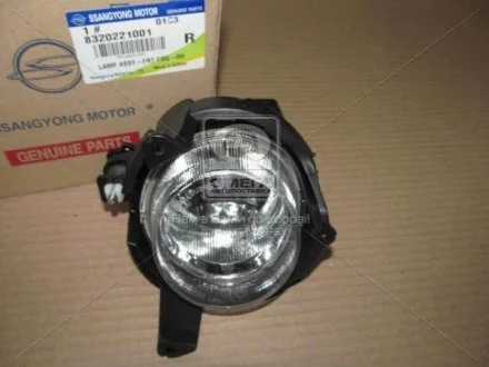 Фара противотуманная правая Actyon (07-) SSANGYONG 8320221001