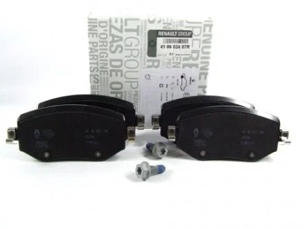Колодки гальмівні передні на Megane IV RENAULT 410603407R