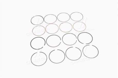 Кільця поршневі (0.25), комплект на 4 поршні GM 93742294