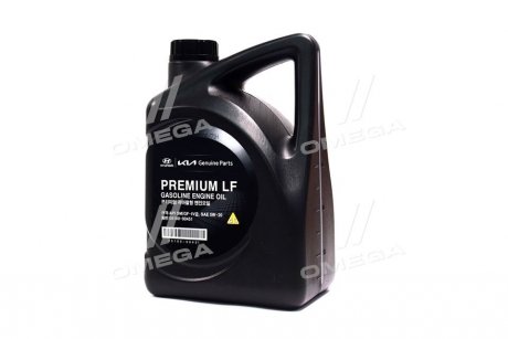 Масло ДВС 5W-20 4 л Premium LF Gasoline MOBIS 05100-00451 (фото 1)