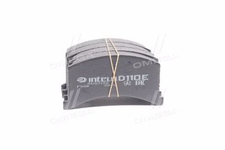 Колодка тормозная 1102 перед. (к-т 4шт) Intelli Dafmi DAFMI D110E