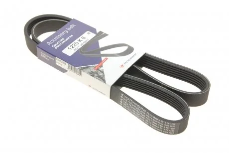 Ремінь генератора Fiat Scudo 2.0 D Multijet/Citroen Jumpy/Peugeot Expert 2.0 HDi (6PK1220) HUTCHINSON 1220K6