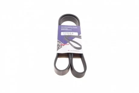 Ремінь генератора (поліклиновий) 1170 K 6 HUTCHINSON 1170K6