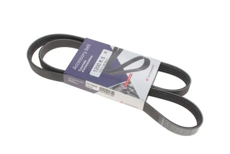 Ремінь генератора 5PK1200 Movano2.8DTI 98>02 AC/Master II 2.5D/2.8DTI 98>01 ALT, 1200 K 5 HUTCHINSON 1200K5