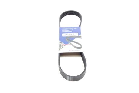 Ремінь генератора Citroen C2/C3 1.4HDi 02-/C4/Peugeot 206 CC/207/307 1.6HDi 03-15 (6PK780) HUTCHINSON 780SK6