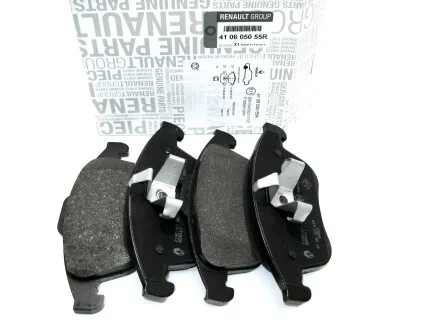 Колодки пер. megane iii RENAULT 410605055R