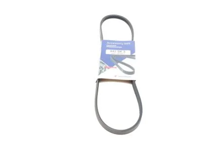 Ремінь генератора Mitsubishi Outlander 2.2 DI-D 12-/Lancer 1.8DI-D 10- (3PK842) HUTCHINSON 842SK3