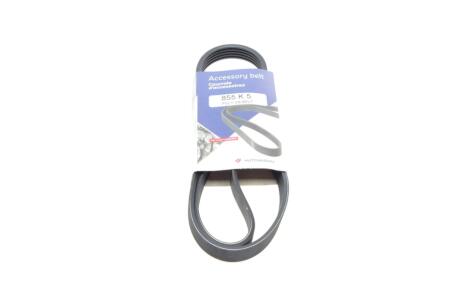 Ремінь генератора Honda Jazz III/Civic IX 1.4 09- (5PK855) HUTCHINSON 855K5