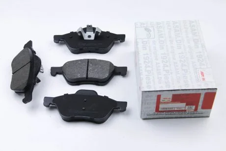 Гальмівні колодки пер. Clio/Megane/Scenic 02- (R15) ASAM 71326