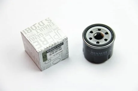Фільтр масляний Kangoo 1.2 97-09 (бензин) RENAULT 8200257642