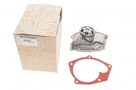 Насос водяний 1.9dci Master II,Trafic II, Megane II, Laguna II RENAULT 7701479043