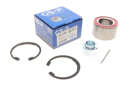 Підшипник маточини (передньої) Chevrolet Aveo 05-/Spark 10- (34x64x37) GSP GK3786