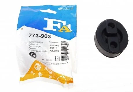 Гумка глушника Citroen/Chevrolet/Daewoo/Fiat/Hyundai/Kia/Mazda/Mitsubishi/Suzuki/Toyota/Volvo Fischer Automotive One (FA1) 773-903