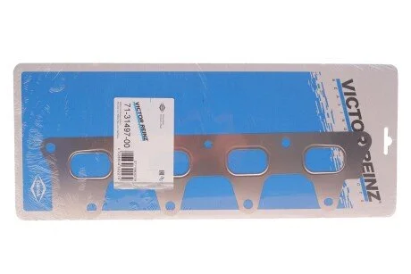 Прокладка колектора випускного Renault Kangoo 1.6 01- (метальна) VICTOR REINZ 71-31497-00