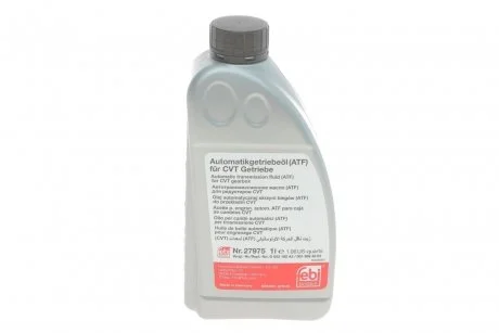 Олива трансмісійна АКПП CVT (1L) MB236.20/VW TL 52180/ FEBI BILSTEIN 27975