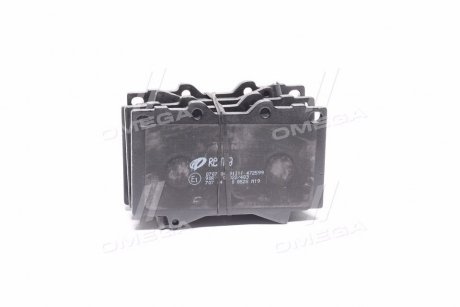 Гальмівні колодки дискові перед.Toyota Land Cruiser Prado II (J120) 02-/Hilux 07- REMSA 0707 04