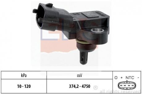 Датчик вакуума Hyundai IX35, Sonata V Kia Magentis, Optima, Sportage 2.0 01.08- EPS 1.993.180