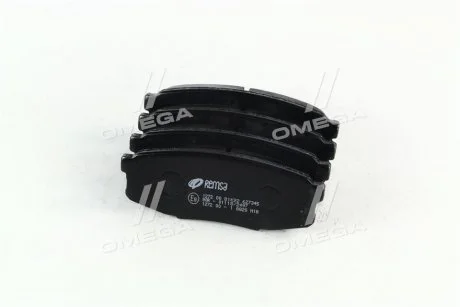 Комплект гальмівних колодок з 4 шт. дисків 1272.00 REMSA 1272 00