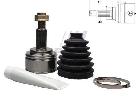 ШРКШ зовнішній Renault Master (10-) (-зовн 31/внутр 27) FAST FT25093K