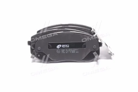 Комплект гальмівних колодок з 4 шт. дисків 1302.02 REMSA 1302 02