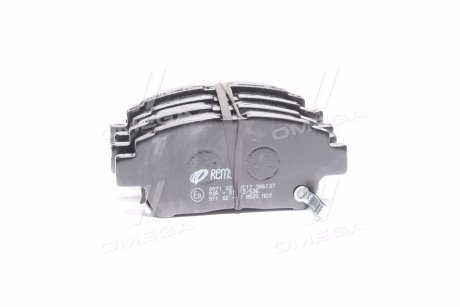 Гальмівні колодкі дискові перед. Toyota Corolla 1.4 02-07/Yaris 1.3 99- REMSA 0971 02