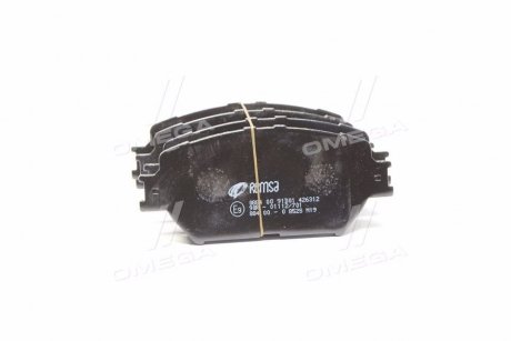 Гальмівні колодки дискові перед. Toyota Camry (V30) 2.0-3.0 V6 01- REMSA 0884 00