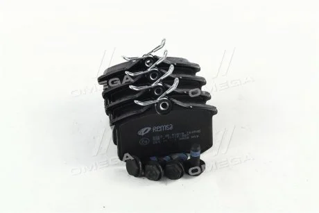 Комплект гальмівних колодок з 4 шт. дисків 0263.05 REMSA 0263 05