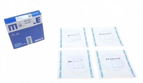 Кільця поршневі Opel Combo 1.4i 04- (73.40mm/STD) MAHLE MAHLE / KNECHT 012 18 N0