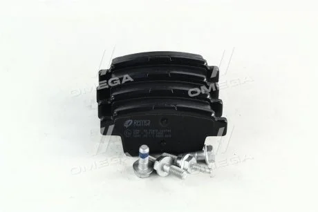 Комплект гальмівних колодок з 4 шт. дисків 1241.00 REMSA 1241 00