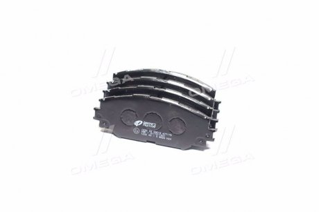 Гальмiвнi колодки дискові перед. Toyota Auris 1.4D-4D 03/07- REMSA 1232 00