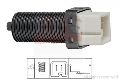 Перекл. світла "Стоп" Peugeot 405 i BREAK (15E) 10.1988-08. EPS 1.810.070