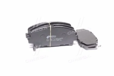 Гальмівні колодки дискові перед.(автомат) Honda Accord 08- REMSA 1390 02