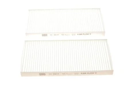 Фільтр салону (к-кт) -FILTER MANN CU 2214-2