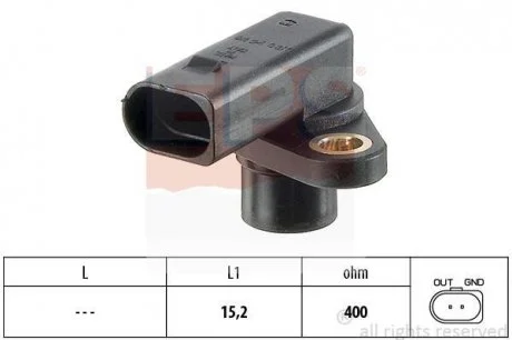 Датчик положення к/вала Skoda Fabia, Octavia 1.0-1.4 99- EPS 1.953.294