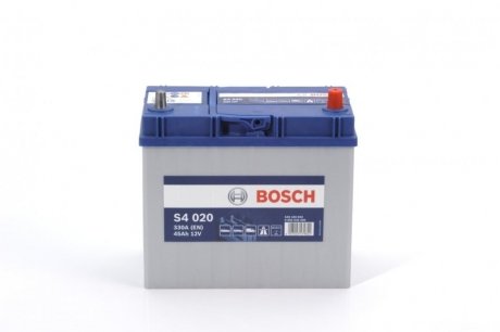 Акумуляторна батарея 45Ah/330A (238x129x227/+R/B00) Азія BOSCH 0 092 S40 200