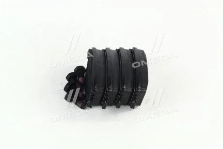 Комплект гальмівних колодок з 4 шт. дисків 1256.00 REMSA 1256 00