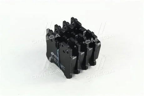 Комплект гальмівних колодок з 4 шт. дисків REMSA 1321.00