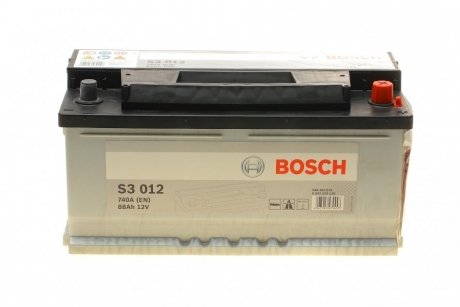 Аккумуляторная батарея 88Ah/740A (353x175x175/+R/B13) BOSCH 0 092 S30 120 (фото 1)
