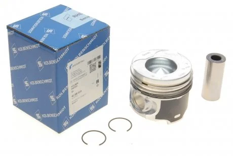Поршень в комплекті на 1 циліндр, 2-й ремонт (+0,50) KOLBENSCHMIDT 40 190 610
