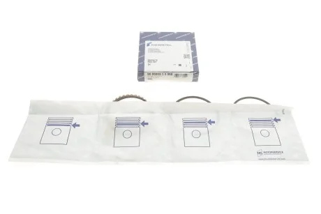 Кільця поршневі Opel Kadett D/E 1.3 N/S 79-91 (75.50mm/STD) KOLBENSCHMIDT 800020310050