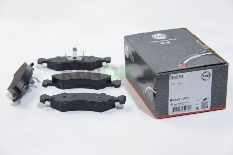 Колодки гальмівні Ford Fiesta 1.1-1.6D 83-89 перед. A.B.S. 36534