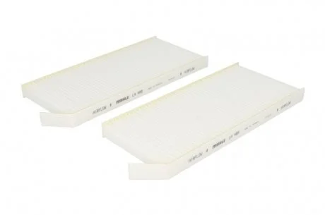 Фільтр салону Renault Kangoo 08-/ Master 10- (к-кт 2шт) MAHLE / KNECHT LA 468/S