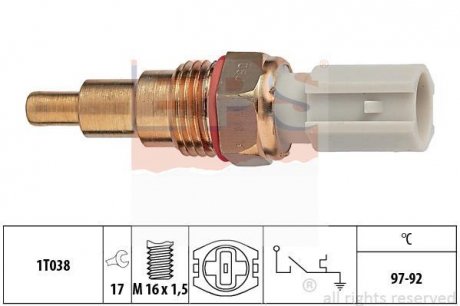 Датчик включ.вентил. Mazda 626 87-92 MX3,MX5,MX6 EPS 1.850.189