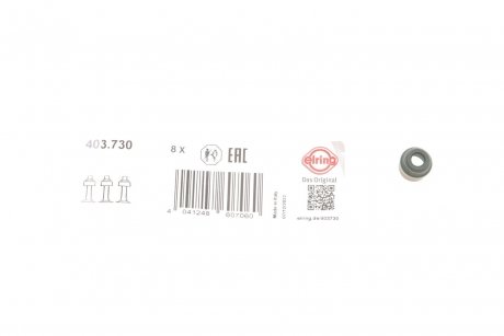Сальник клапана (впуск/випуск) Renault Master 2.2/2.5dTi/dCi 00- (6x8.8/12.2x9.7)(1шт.) ELRING 403.730 (фото 1)