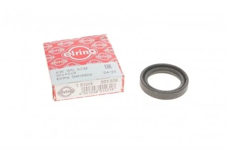 Сальник розподільного валу Renault Master 2.2dCi (30x42x7) ELRING 203.808