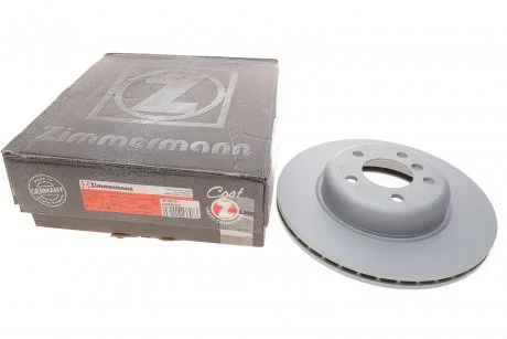 Диск тормозной (передний) BMW 5 (F10/F11) 10-(330x24) (с покрытием) (вентилированный) ZIMMERMANN 150.3482.20