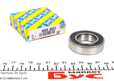 Подшипник (25x47x12) SNR NTN 6005.EE.C3