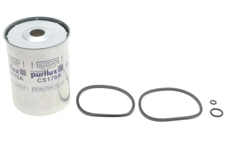 Фільтр паливний Ford Transit 1.6 85-89/Peugeot J5 1.9-2.5D 81-94 Purflux CS178A