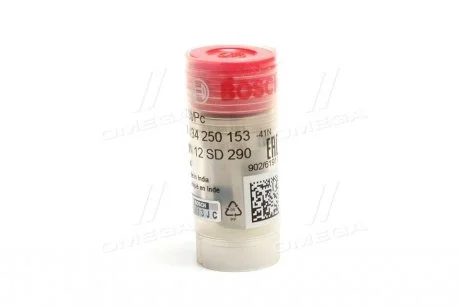 Накінечник форсунки ALFA ROMEO 145, 146, 155 FIAT DUNA, FIORINO, FIORINO/MINIVAN, PALIO, PENNY/KOMBI, STRADA LANCIA DELTA II 146B2.000-AR67501 01.86-12.06 BOSCH 0 434 250 153