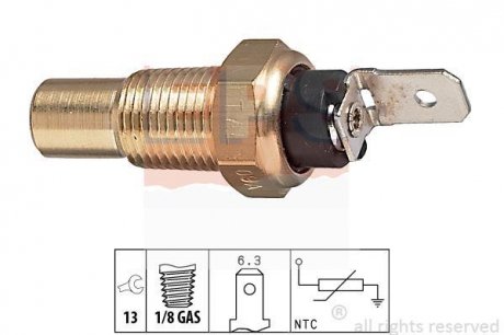 Датчик температури Suzuki EPS 1.830.079